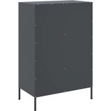 vidaXL Visoka komoda antracit 68x39x101,5 cm od hladno valjanog čelika | shoptok.hr