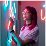 TWINKLY led svjetlosno crijevo flex (područje uporabe: u zatvorenom, 2 m, 200 žaruljica, boja svjetla: rgb) | shoptok.hr
