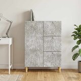  Kreveta Betonska siva 66 x 34,5 x 90 cm Konstruirano drvo | shoptok.hr
