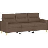  4-dijelni set sofa s jastucima smeđi od tkanine | shoptok.hr