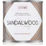 Items Essential 04 / Sandalwood mirisna svijeća 100 g | shoptok.hr