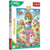  with glitter Treflik Family 100 pcs. Glitter Trefliki Trefl 14833 | Shoptok.si
