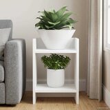  Stalak za biljke Bijeli 30 x 30 x 40 cm Konstrukcijsko drvo | shoptok.hr