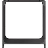  Stalak za drva crni 60x28x65 cm hladno valjani čelik | shoptok.hr