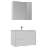 Hanah home Kupatilski ormarić sa umivaonikom i ogledalom (2 komada) Side 85 v2 810 | Eponuda.com