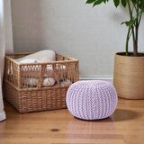 STIL Tabure pleteni ljubičasti 50 x 50 x 35 cm | shoptok.hr