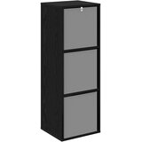  Kreveta s ladicama Crni hrast 35 x 32 x 99,5 cm | shoptok.hr