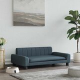  Krevet za pse tamnosivi 90 x 53 x 30 cm od tkanine | shoptok.hr