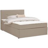 P & B POSTELJA Z VZMETNICO 120 cm x 200 cm , tekstil peščene barve | Shoptok.si