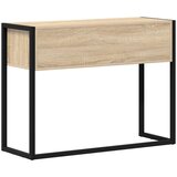 vidaXL Stranska miza Sonoma 100 x 36 x 75 cm Konstruiran les | Shoptok.si
