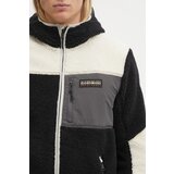 Napapijri Jopa iz flisa 'Yupik 3' svetlo bež / siva / temno rdeča / črna | Shoptok.si
