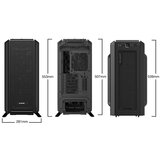 Be Quiet! Kućište za računalo - Silent Base 802 Window Black (ATX, bočna ploča od kaljenog stakla, crna) | shoptok.hr