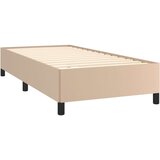  Posteljni okvir kapučino 90x190 cm umetno usnje | Shoptok.si