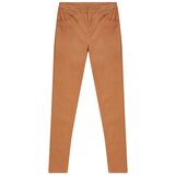 Marisse Waxed Slim-Fit Trousers Z-Sp-3611 Caramel | shoptok.hr