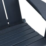 vidaXL 3-delni vrtni lounge set Mornarsko modra HDPE | Shoptok.si
