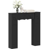  Okvir za kamin Crna 102 x 20 x 102 cm Konstruirano drvo | shoptok.hr