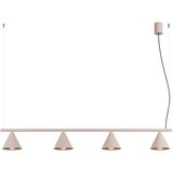 Sollux Lighting Lestenec NOX 4L taupe, (5000352209) | Shoptok.si