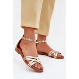 Maciejka Ladies leather sandals on flat heel | Shoptok.si