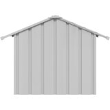  Kućica za pse s krovom 85x107x81 cm pocinčani čelik | Shoptok.si