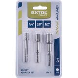  SET ADAPTERA ZA GEDORE 1/4 - 3/8 - 1/2'' , EC | Eponuda.com