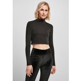 UC Ladies Women's Organic Long Sleeve Turtleneck in Black Cene