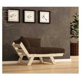 Hanah home Vrtna sofa s jednim sjedištem i jastukom, Prirodna i bijela | Eponuda.ba