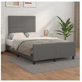  Okvir za krevet s uzglavljem sivi 120x200 cm od umjetne kože | shoptok.hr