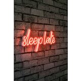 Wallity Dekorativna plastična LED rasveta Sleep Late Red Cene