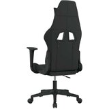  Masažni gaming stol črno in taupe blago, (21378042) | Shoptok.si