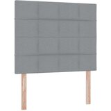 vidaXL Postelja s shranjevanjem Svetlo siva 120 x 190 cm Umjetno usnje | Shoptok.si