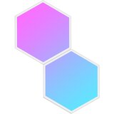 GOVEE Glide Hexa Light Panels razširitveni komplet pametnih svetlobnih panelov | Shoptok.si