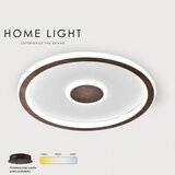 Vesta 523 plafonska svetiljka 40W 3000/4500/6000K tamno drvo (ø 400) | Eponuda.com