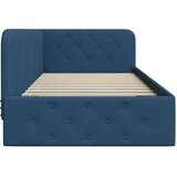  Kutni okvir kreveta Plava 90 x 190 cm tkanina | shoptok.hr