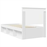  Okvir za krevet Bijelo 75 x 190 cm Čvrsto borovo drvo | shoptok.hr