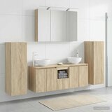  Set namještaja za kupaonicu 6 kom. Hrast sonoma | shoptok.hr