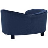 SOFA za pse plava 69 x 49 x 40 cm plišana | shoptok.hr