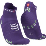 Čarape Compressport PRS V4.0 Run Low Purple/Paradise Green - T4 | shoptok.hr