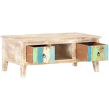  Stolić za kavu 100 x 55 x 40 cm od grubog drva bagrema | shoptok.hr