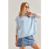 Bianco Lucci Women's Turtleneck Belt Tie Knitwear Sweater | shoptok.hr