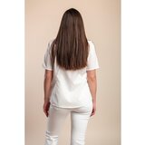 Fenzy Plus Size Košulja Kratkih Rukava, Bijela | shoptok.hr