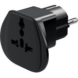 Goobay Travel adapter sa USA na EU crni | Eponuda.ba