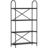  Polica Crni hrast 80 x 30 x 146 cm Konstruirano drvo | Eponuda.ba
