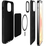 Puro Ovitek za iPhone 12/12 Pro MagSafe Kompatibilen SKYMAG, ?rna, (21153766) | Shoptok.si