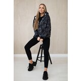 Kesi 3-piece MOOR set of sweatshirt, top and leggings black + graphite Cene