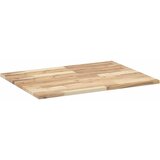 Stolna ploča 100x60x2 cm pravokutna od masivnog drva bagrema | shoptok.hr