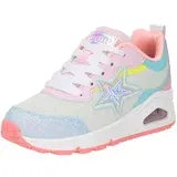 Skechers Superge 'UNO - STARRY VIBE' svetlo modra / rumena / meta / roza