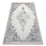 RugsX DISTIN 0826A bela / modra / svetlo zelena moderna preproga - Ornament, vintage, resice 140x190 cm, (21990612) | Shoptok.si