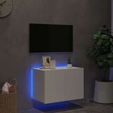  Zidni TV ormarić s LED svjetlima bijeli 60 x 35 x 41 cm | shoptok.hr
