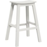 vidaXL 3-delni vrtni bar set bela HDPE | Shoptok.si