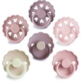 FRIGG® 6-Pack Pacifiers Round Silicone Size 2 duda Blooming Love 6 kom Cijene